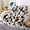 Multi6, variant on Cow Print Throw Blanket, Super Soft Flannel Cozy Cow Blankets for Adults, Lightweight Fuzzy Cow Blankets for Couch Sofa Bed Office, Throw Size Warm Plush Blankets for All Season 60"x50", Black Brown
