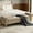 Greige, variant on Arouseden 65.6" Greige End of Bed Storage Bench King Size with Dual Independent Flip‑Top Lids,Large Window Bench,Chenille Upholstered Storage Benches for Living Room