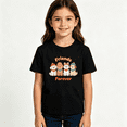 thumbnail image 2 of Girls Graphic Tees Dogs Friends Forever Kids T Shirt Cute Puppy 100% Cotton Short Sleeve Soft Tops 4-13Y, 2 of 5