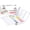 Pastel, variant on Phoenix Twist Pocket Watercolor Paint Set 24 Half Pans Mini Travel Kit with Brush