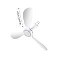 thumbnail image 2 of Bookk Foldable Portable Ceiling Fan With Remote Control Powered Ceiling Fan Suitable For Camping RVs Cruise Cabins Tents And Travel., 2 of 6