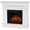 White, variant on Real Flame Chateau 41" Electric Fireplace in White