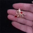 thumbnail image 6 of MOMOJIA Metal Wing Pendant With Rhinestones Accent Sewing Embellishment Craft Component, 6 of 9