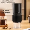 New Portable Electric\Manual Coffee Bean Grinder Household 30 Gears ...