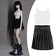 thumbnail image 4 of Vestido 1/3 Muñeca BJD Niña Ropa Hecha a Mano Blusas 5 12 13 Hecho a Mano 3 DIY BJD Niña Negro, 4 of 9