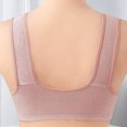 thumbnail image 4 of Jalioing Front Closure Bra Women's Full Coverage Wireless Breathable Comfort Plus Size Everyday Bra S-3XL, 4 of 6