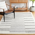thumbnail image 2 of SAFAVIEH Marrakesh Jytte Striped Polyester Area Rug, Ivory/Grey, 8' x 10', 2 of 8