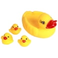 thumbnail image 2 of Juego de 4 patos de baño Jadeshay juguetes flotantes para bebé, 2 of 8