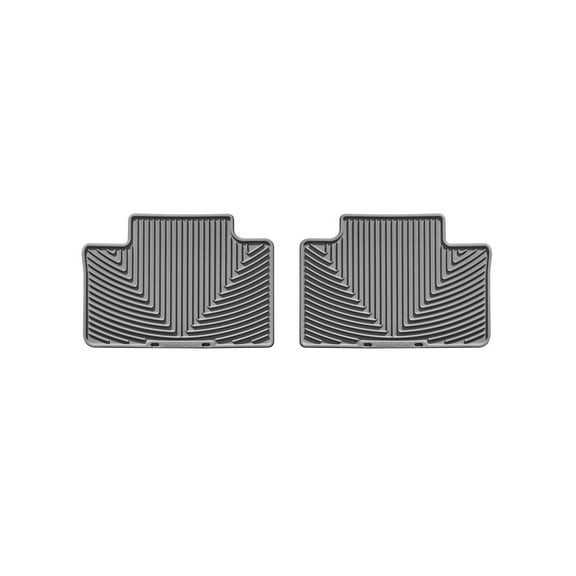 WeatherTech All-Weather Floor Mats compatible with 2007-2011 Toyota Yaris - 2nd Row, Grey