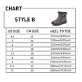 Womens Warm Faux Fur Lined Winter Snow Boots Waterproof Ankle Boots