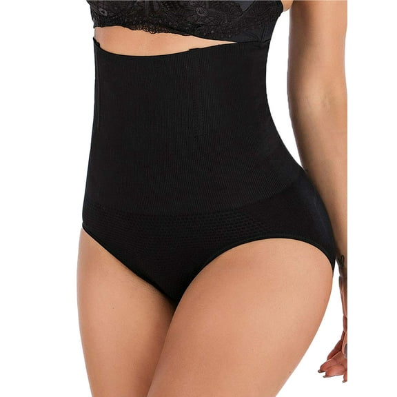 Lilvigor Women Waist Trainer Tummy Control Panties Body Shaper High Waisted Shapewear Briefs Butt Lifter Slimming Corset Seamless Shorts -Steel Bone