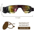thumbnail image 2 of Dog Goggles, Eye Protection (New Version) Sunglasses Waterproof Windproof UV Protection for Medium Dogs (Black), 2 of 7