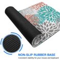 thumbnail image 6 of Long Mouse Pads for Desk,Orange Floral and Petal Pattern Desk Mats on Top Of Desks, Desk Mouse Pad Extra Large with 3mm Non-Slip Base and Stitched Edge for Gaming,Office,Work,Home 47.3"x23.6", 6 of 6