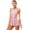Pink, variant on iEFiEL Womens Jazz Modern Dance Dress Allover Sequins Leotard Dress Low Back Ice Skating Dancewear Pink 16/M