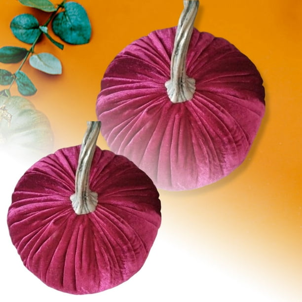 Elegante escultura de calabaza para escritorio, adorno de mesa para el otoño y Acción de Gracias