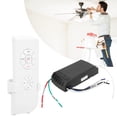 thumbnail image 3 of Control remoto, temporización Ventilador universal inteligente inalámbrico Control remoto Temporización Control remoto Funcionalidad inteligente Jadeshay A, 3 of 8