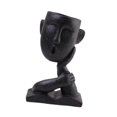 thumbnail image 2 of Maceta de resina para flores, adorno para exteriores, regalo, decoración, estatua, plantas de interior, maceta para escritorio, cocina, oficina, hogar Estilo C, 2 of 8