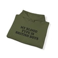 thumbnail image 4 of British Boys England UK Hoodie Gifts Hooded Sweatshirt Pullover Shirt, 4 of 4
