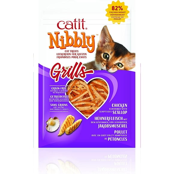 Catit Nibbly Grills Chicken and Scallop Recipe - (1 oz), 30 G 1 Count