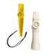 thumbnail image 5 of Flauta Kazoo de gran sonido, ligera, con cuerda para el cuello, ideal para conciertos y espectáculos. Blanco y dorado, 5 of 9