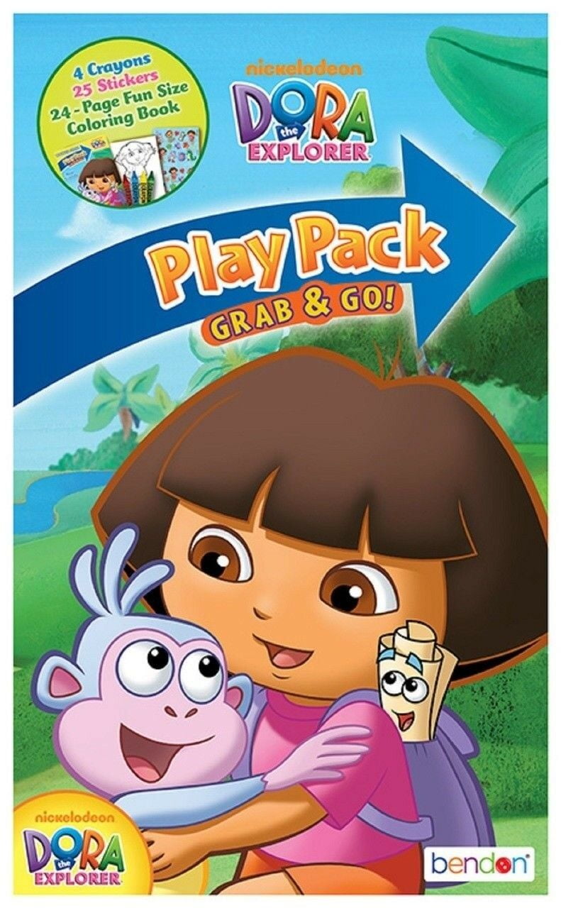 Dora the Explorer Grab and Go Play Pack Party Favors