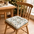 thumbnail image 4 of Christmas U-Shaped Chair Cushions,16"x16"Soft Comfortable Linen Textured Chair Pads Non Slip Seat Cushions for Indoor Dining Room and Kitchen Chairs, 4 of 7