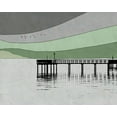 thumbnail image 2 of Tom, Ella 14x12 Gold Ornate Wood Framed with Double Matting Museum Art Print Titled - New Dock, 2 of 4