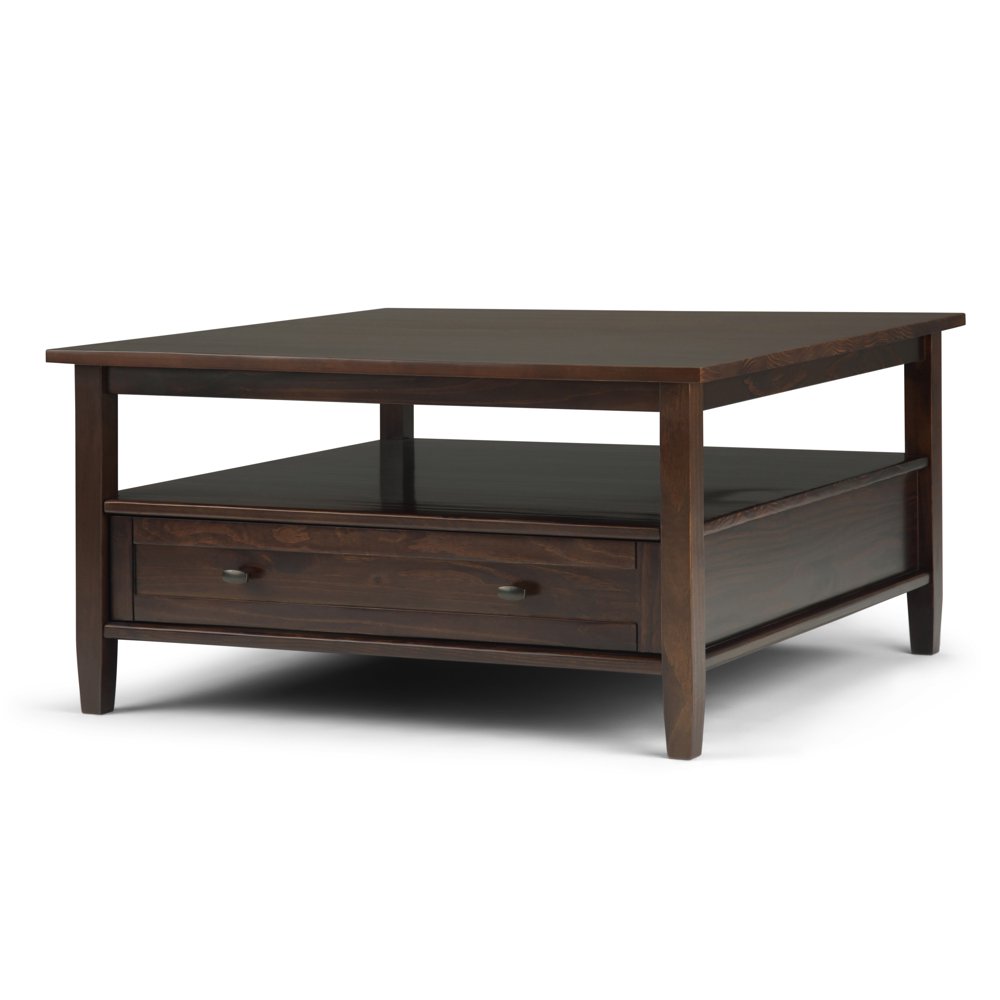 Brooklyn + Max Lexington Solid Wood 36 inch Wide Square Rustic Coffee