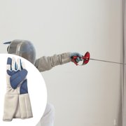 harayaa Fencing Glove Protective Gear Adult Kids Fencing Bout Mittens Training Equipment Left Hand XS