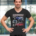thumbnail image 4 of Ford Shelby Super Snake F-150 Men's V-Neck T-shirt Pickup Truck 4x4 Off-Road V8, 4 of 7