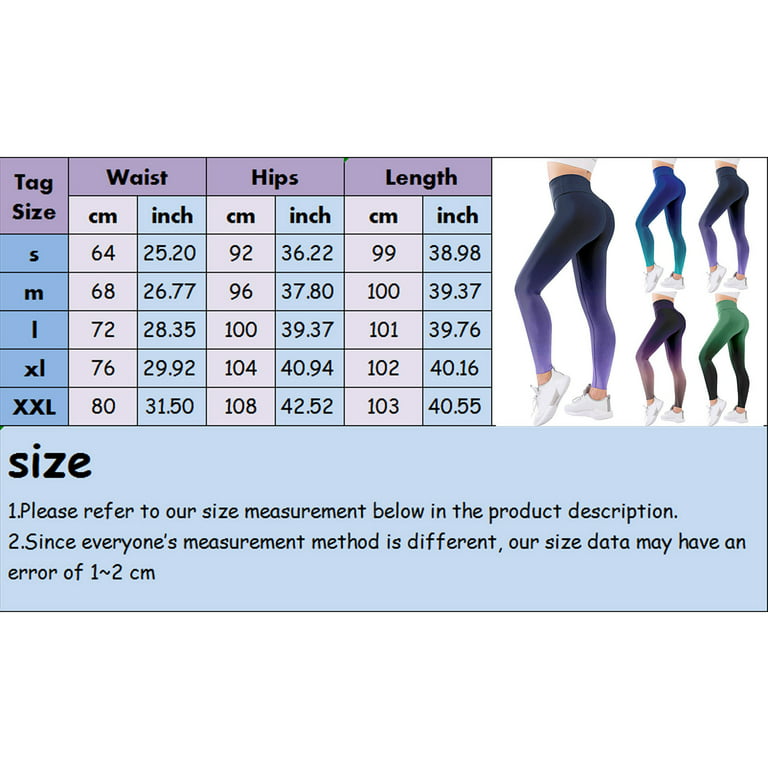 NIEWTR Yoga Leggings with Pockets for Women - High Waist Tummy Control  Pants for Workout(Light Blue,Large)