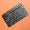 thumbnail image 3 of Teclado compatible con Bluetooth para Android, iOS, Windows, teclado inalámbrico mini delgado para PC, iPad, tableta, teléfono, 3 of 5