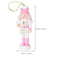 thumbnail image 3 of Gymnture christmas 5 Small Nutcracker Hanging Decor Xmas Puppet, 3 of 11