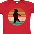 thumbnail image 4 of Inktastic Skateboard Bear Retro Sunset Boys or Girls Baby Bodysuit, 4 of 5