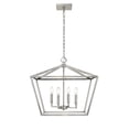 thumbnail image 3 of 3294-SN-Millennium Lighting-4 Light Pendant-21 Inch Tall and 23 Inch Wide-Satin Nickel Finish    -Traditional Installation, 3 of 7