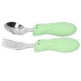 thumbnail image 2 of Juego de tenedor y cuchara utensilios de alimentación para niños pequeños resistentes a altas temperaturas resistentes a la suciedad exquisitos y hermosos para alimentar ANGGREK Otros, 2 of 8