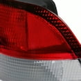 thumbnail image 7 of Spec-D Tuning Red Clear Lens Tail Lights Compatible with 1996-2000 Honda Civic Coupe 2 Door, Left + Right Pair Assembly, 7 of 7