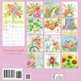 thumbnail image 5 of Graphique 2025 Live Love Laugh Mini Wall Calendar - 7” x 7” - Thick Paper - Home & Office Organizer - Large Monthly Grid - 3 Languages & Marked Holidays - 4 Month Preview Page for 2026, 5 of 6