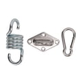 thumbnail image 4 of Kit para colgar silla de hamaca, capacidad de carga de 551 libras Hamaca Gancho giratorio con resorte Juego de montaje en techo Juego de montaje en techo para hamaca Innovación moderna, 4 of 14