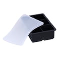 thumbnail image 1 of Ice , Non-stick Flexible Silicone Easy To Use Ice Tray Durable With Lid For Beverages For Coffee, 1 of 8