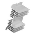 Aluminum Heat Sink 100A for Solid State Relay SSR for Wind Turbine