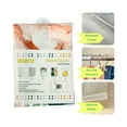 thumbnail image 4 of MiReDe Shower Curtain 72" x 72" inches with 12 Plastic Hooks, Washable, Peony, 4 of 5