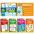 thumbnail image 3 of School Zone Math 3-4 Flash Cards 4-Pack, 3 of 7