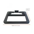 thumbnail image 2 of Universal New Desktop Speaker Stand Metal Audio Bracket Tabletop Holder S8F8, 2 of 6