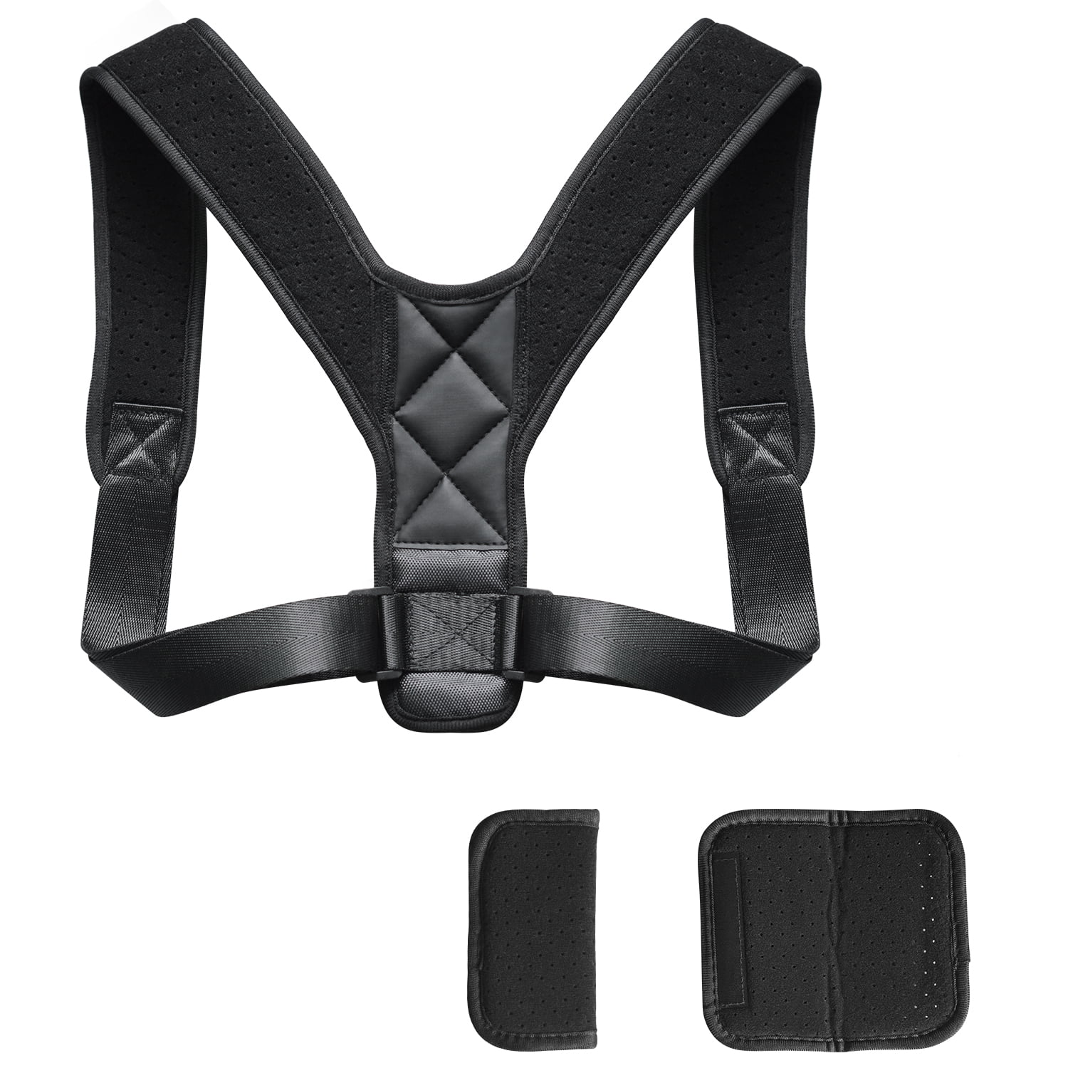 Franklin Sports Lower Back Brace - Adjustable Back Support Stabilizer -  Comfortable Lumbar Support, Pain Relief + Compression - One Size