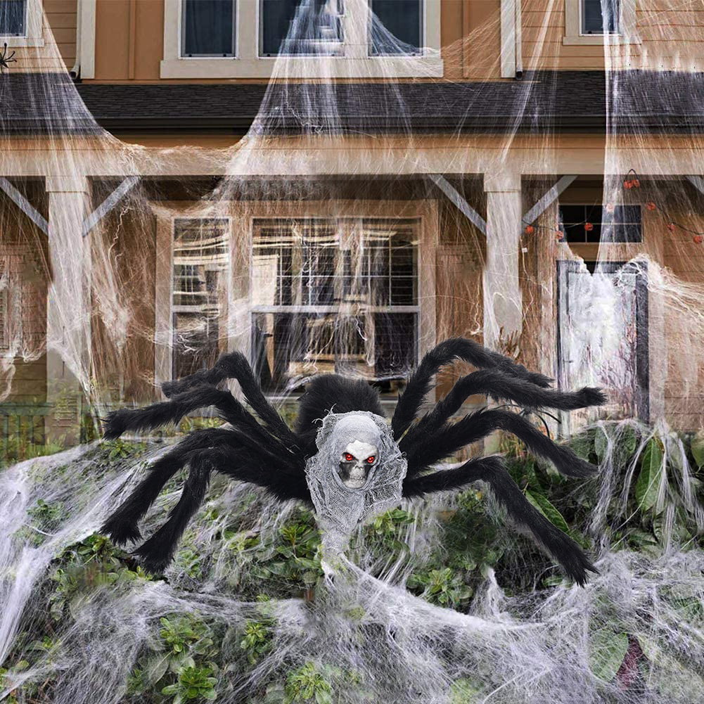 Details about   Halloween Decorations Outdoor Scary Decor Mega Spider Large Party Spide Web Q1H7 