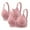 Pink, variant on 2 Pack Womens Wireless Bras Floral Printed Plus Size Everyday Comfort Bra Underwear Wire-free Bra for Old Women (XL（44/100CD）, Pink&Blue)