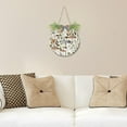 thumbnail image 6 of Coolnut Welcome Sign Hanging Plaque Sign Mushrooms and Berries Porch Wall Front Door Garden Home Welcome Hanging Sign, 12x12 in Home Decor, 6 of 7