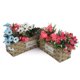 thumbnail image 5 of Cesta de flores tejida de ratán cuadrada, maceta trenzada de mimbre, decoración de contenedores para el hogar kenally JJ22843-01, 5 of 6