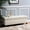Ivory, variant on Living Room's Storage Ottoman | Keep Board Games and Controllers | Fabric Composition | Clean Up Cluttered Spaces